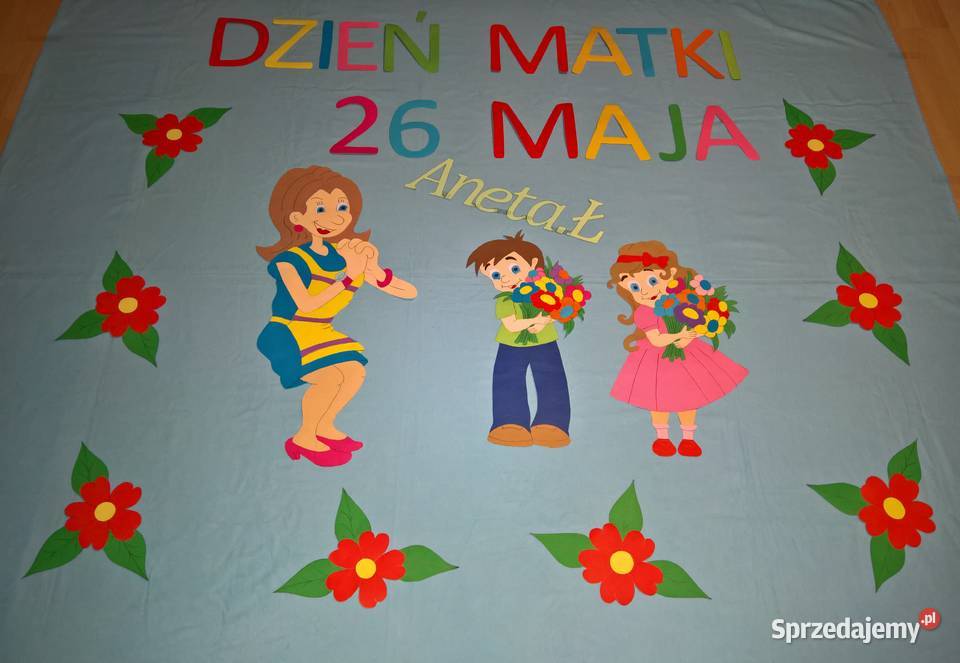 Dekoracje na Dzień Rodziny Matki Dziecka z Garwolin