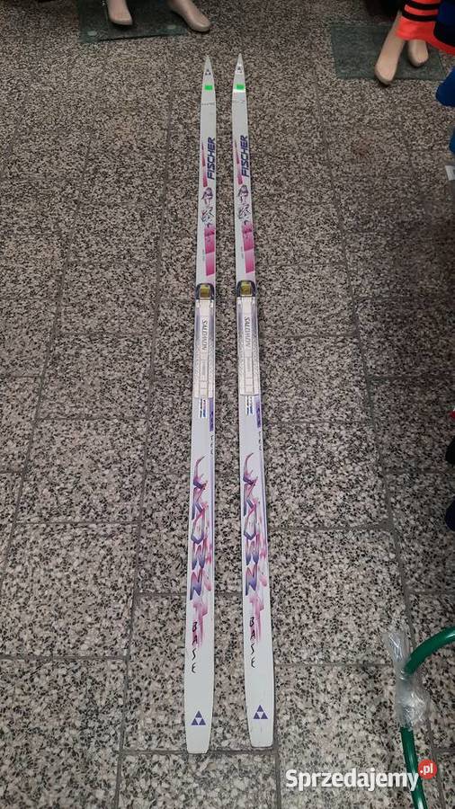 Narty biegowe FISCHER 205 wiązania SNS łuska Narty podkarpackie Dębica
