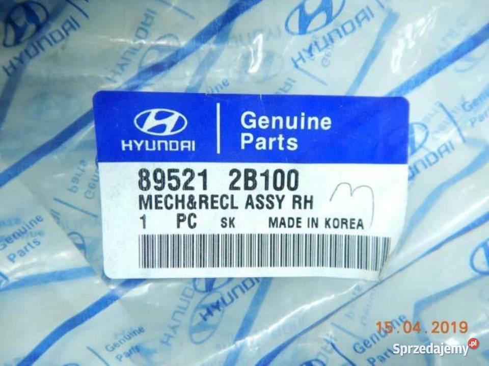 STELAŻ FOTELA PRAWY PRZÓD HYUNDAI SANTA FE 0506 sprzedam