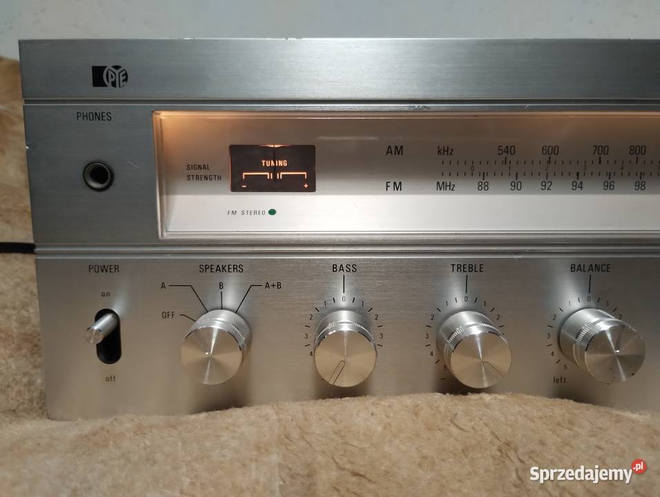 Amplituner Vintage PYE Philips Loewe Sierra Łódź