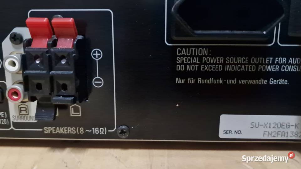 Wzmacniacz Technics SUX120