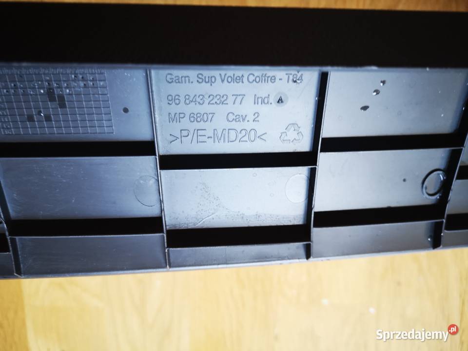 Peugeot 3008 nakładka listwa osłona górna klapy Warszawa