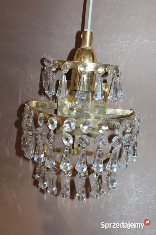 Para kinkietów z kryształkami 412 sprzedam