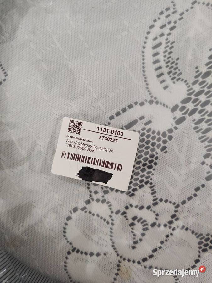 Wąż dopływowy Aquastop Węże podkarpackie Dębica