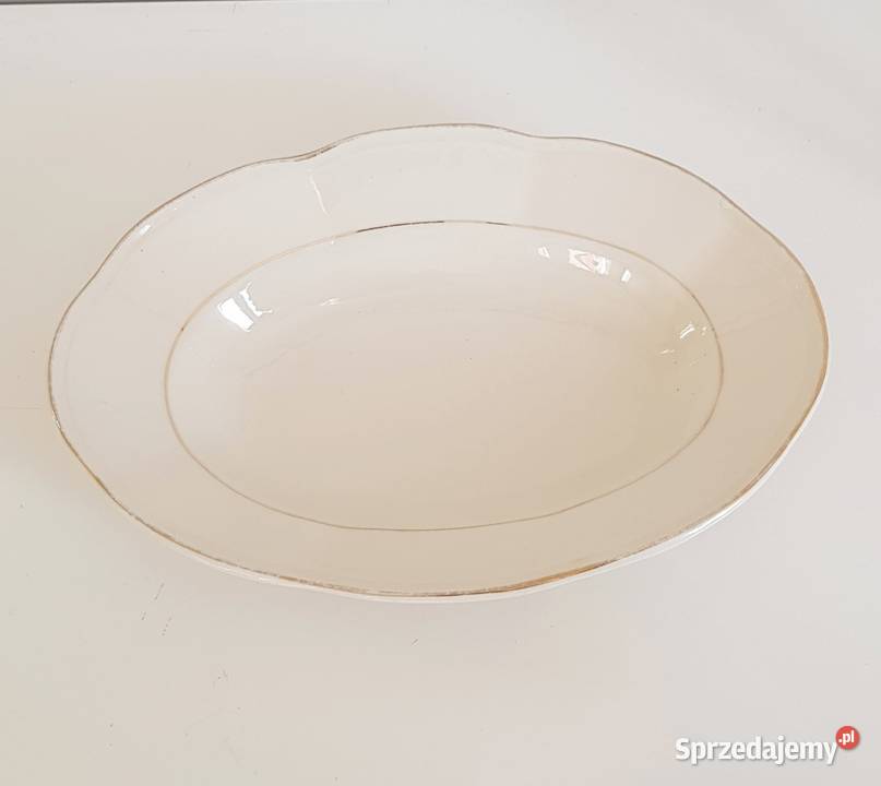 Porcelitowy półmisek Chodzież PRL Ruda Śląska