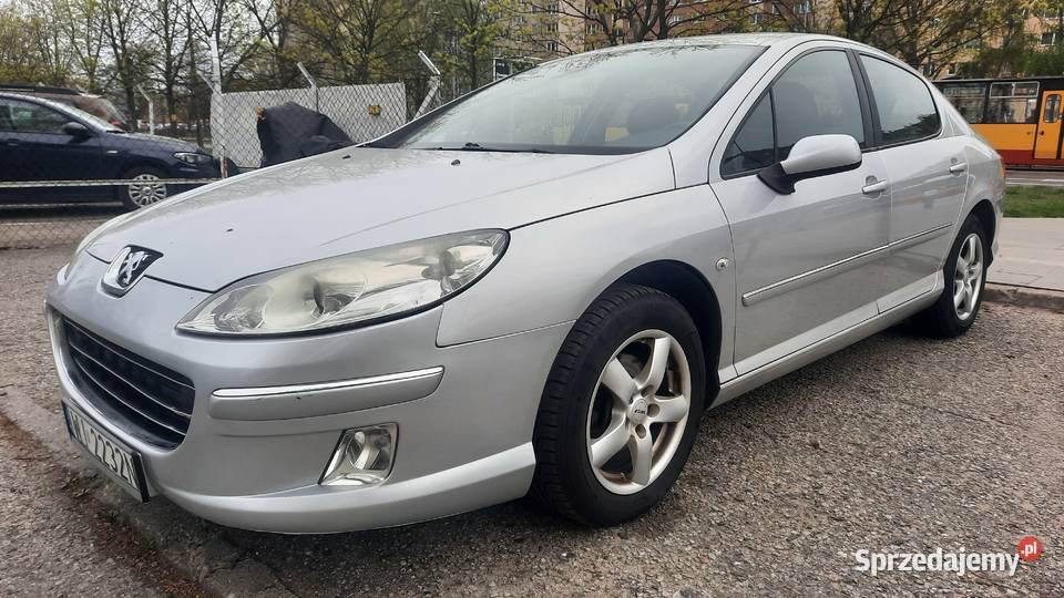 Peugeot 407 20 HDi 2008 136 Sedan nieuszkodzony 407 Warszawa