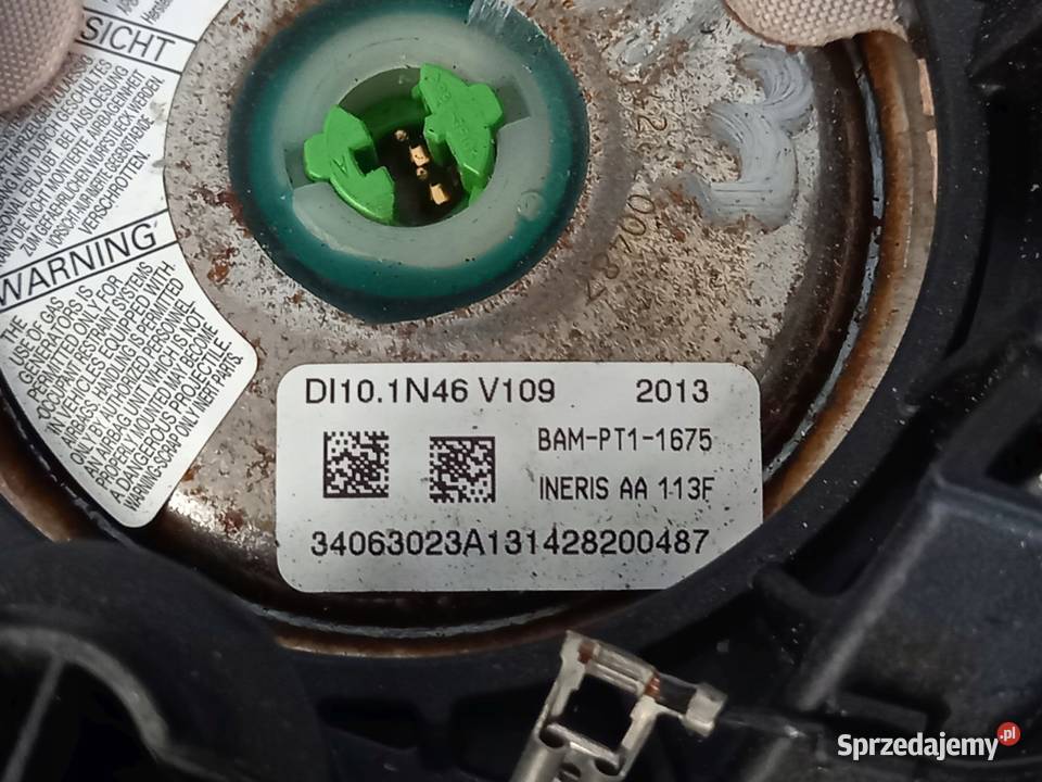 AIRBAG PODUSZKA KIEROWCY EM51R042B85AA32ZHE FORD Kielce