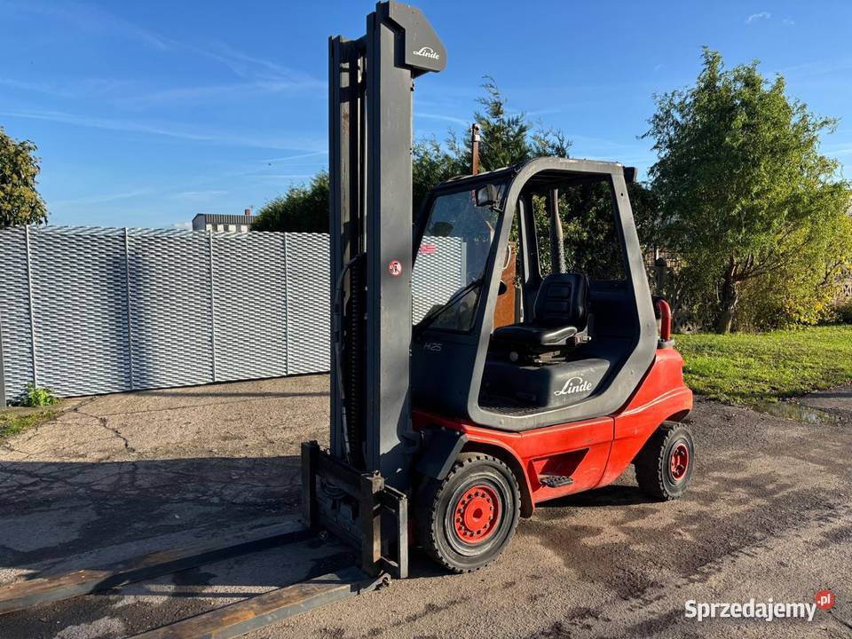 Sztaplarka wózek widłowy Linde H25 D 03 super zachodniopomorskie Pyrzyce sprzedam