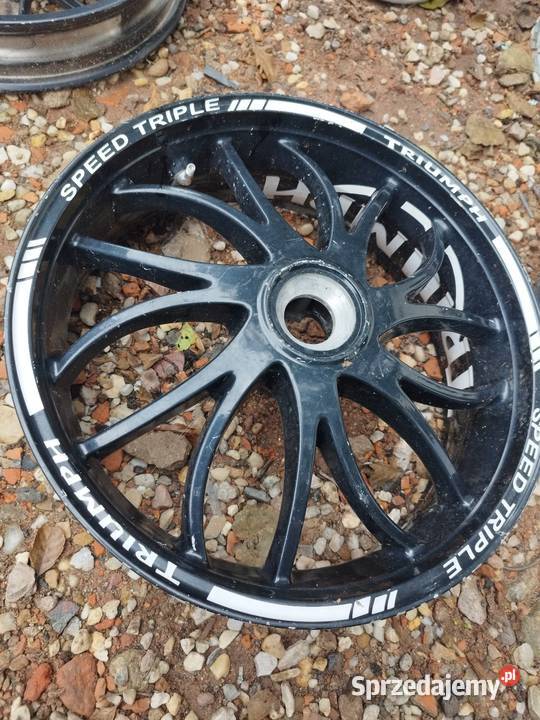 Felga tył Triumph speed triple 1050 okazja wielkopolskie Słodków-Kolonia