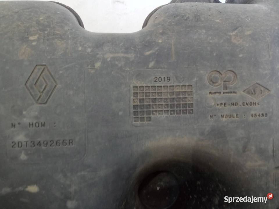ZBIORNIK PALIWA BAK 13 TCE 2DT349266R Dacia