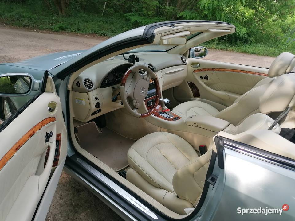 Mercedes Clk 500 cabrio a209 7g niski przebieg sprowadzony