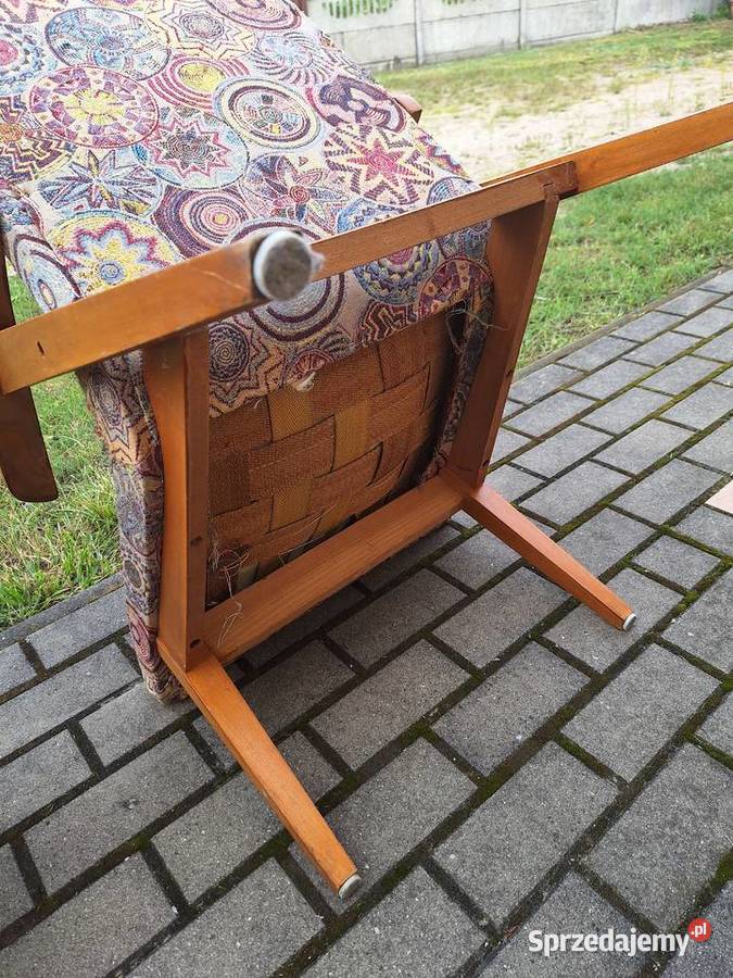 Fotele vintage z PRL 2 Sochocin