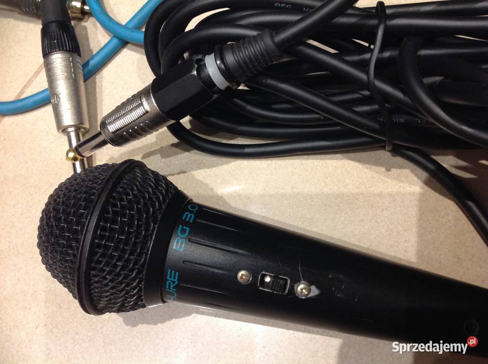 Mikrofon Przewodowy SHURE BG30 z Etui sprzedam