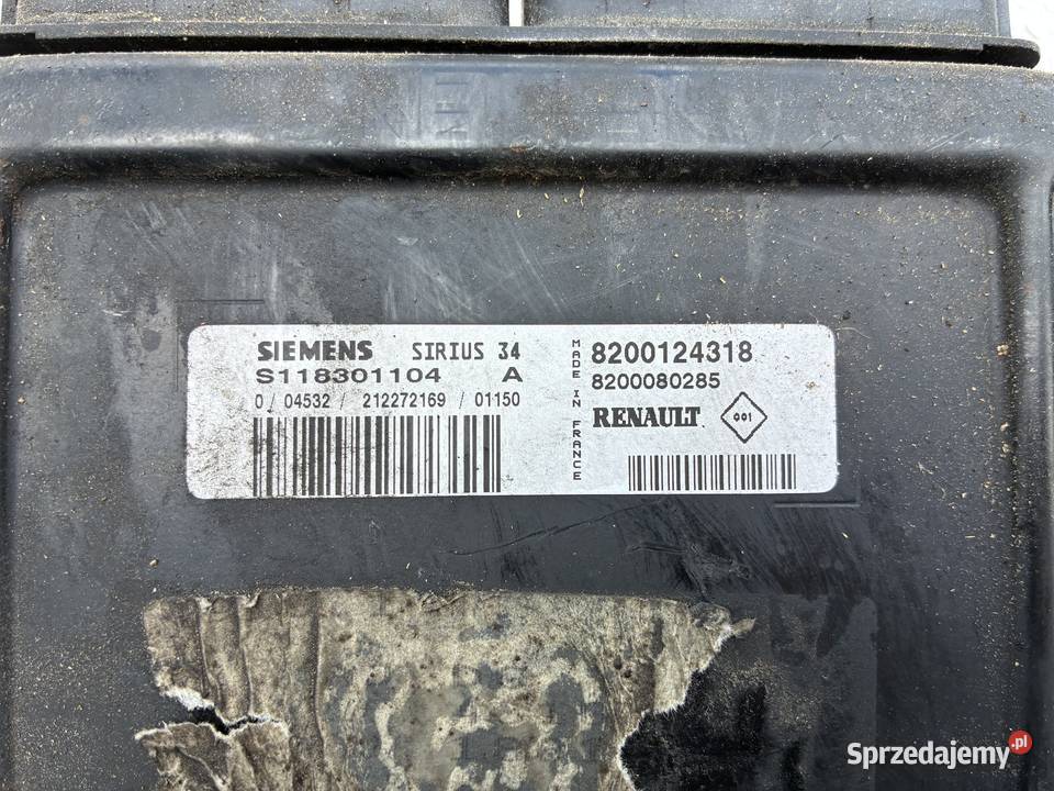 Komputer Sterownik Silnika Renault Scenic II 2 Wisznice