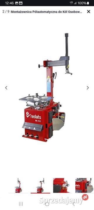 Montażownica do opon kół nowa Morąg