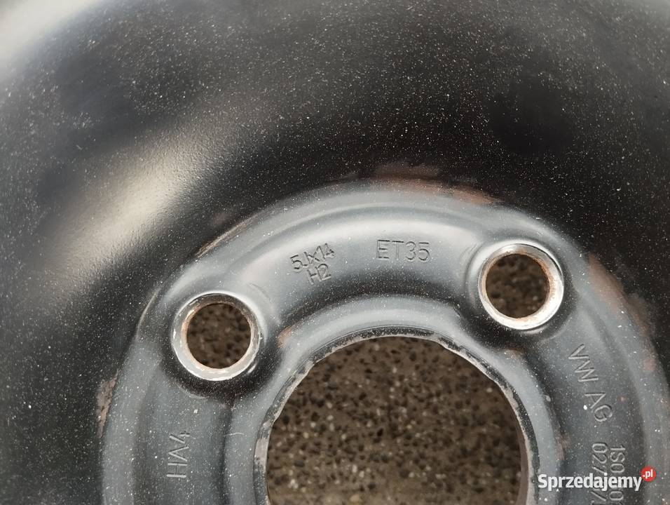 Felga Vw 14 4x100 5J ET35 UP Skoda Citigo Seat śląskie Kamieniec