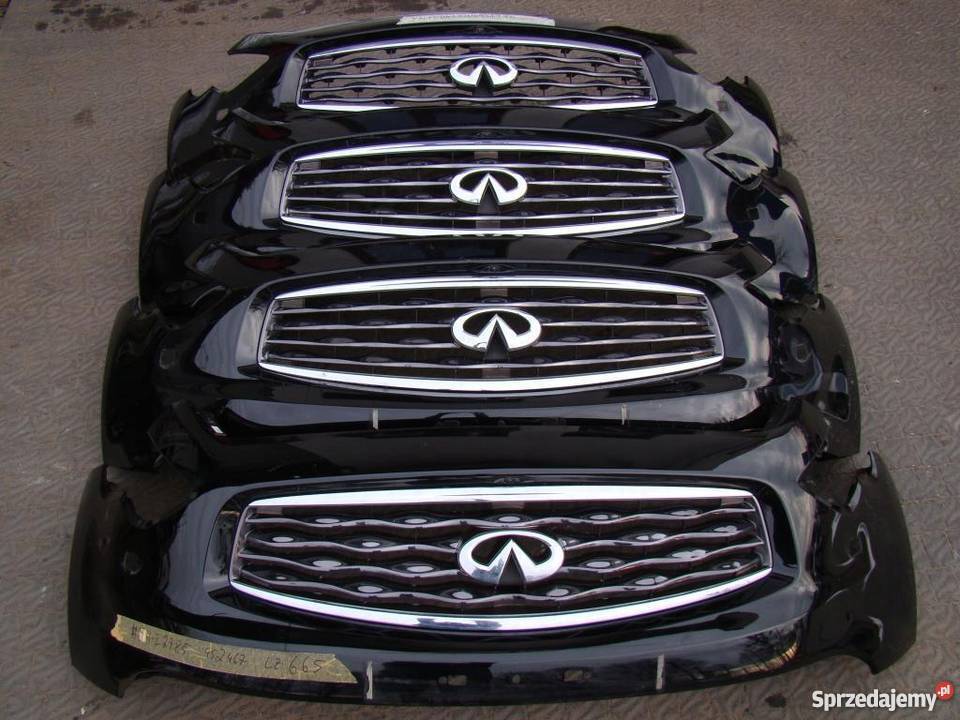 INFINITI FX35 FX37 FX50 09 ZDERZAK PRZÓD PRZEDNI Nowy Tomyśl