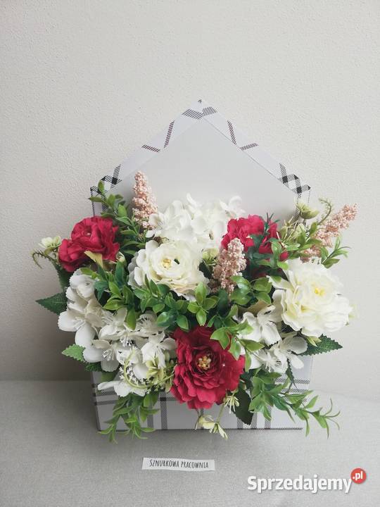 Flowerbox koperta flower box upominek kwiaty w Spytkowice
