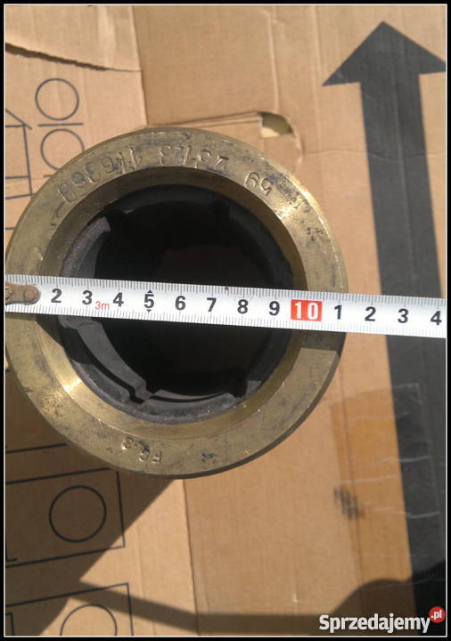 Tuleja mosiądz brąz waga ok 4 Dąbrowa Górnicza sprzedam