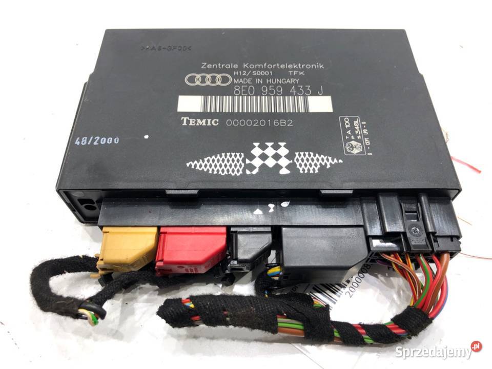 MODUŁ KOMFORTU AUDI A4 B6 8E0959433J