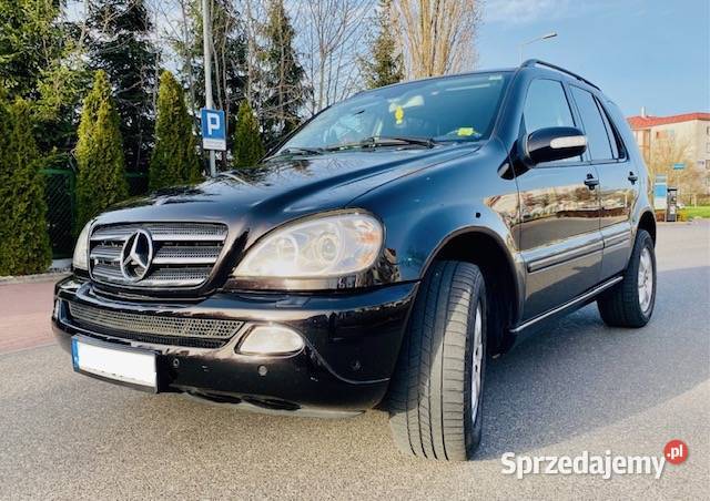 2002 MercedesBenz ML 400 cdi 4matic hak 7 os Warszawa