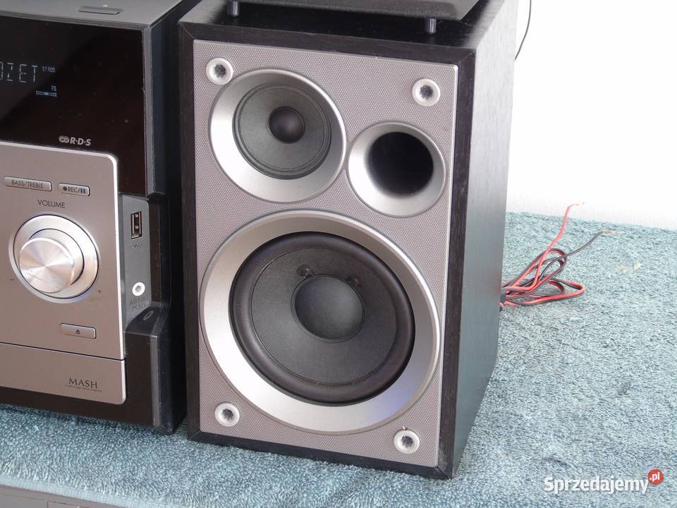 Wieża Panasonic SAPM250 pilot USB mp3 CD RDS AUX Jasło
