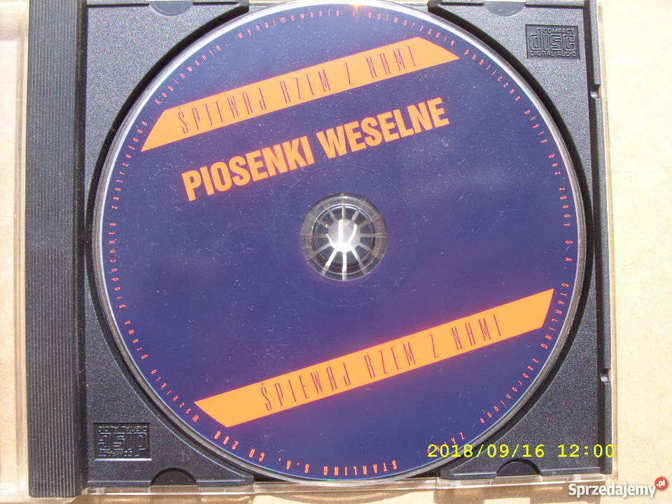 CD skladanka ZLOTY KRAZEKPIOSENKI WESELNE dolnośląskie Wołów