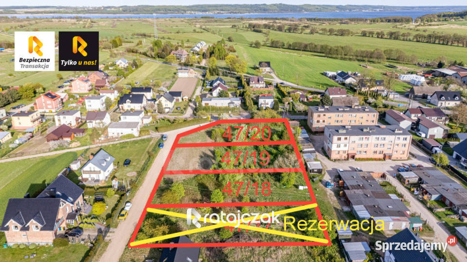 Do sprzedaży działka 1156m2 Wierzchucino 1163m2