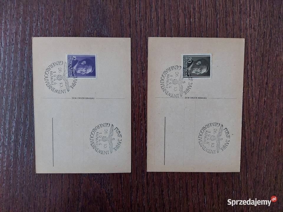 Generalnie Gubernatorstwo Filatelistyka Konin