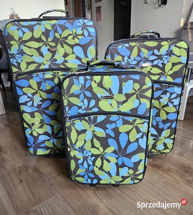 Walizki 3 sztuki kujawsko-pomorskie Bydgoszcz