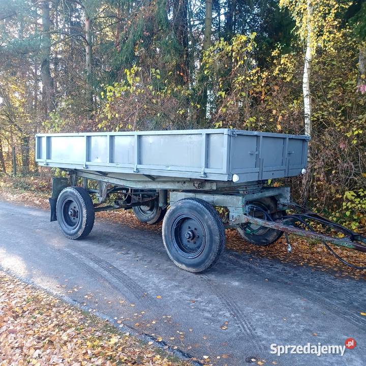 Przyczepa 45t D47 nieuszkodzony Przyczepy rolnicze