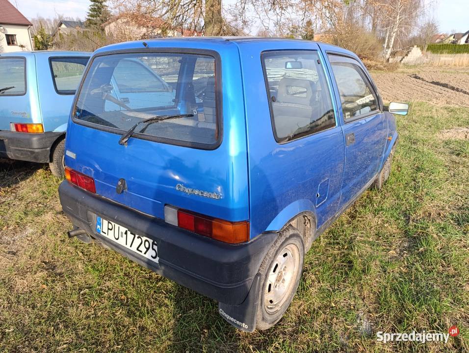 Fiat Cinquecento 700 30KM lubelskie Chrząchów sprzedam