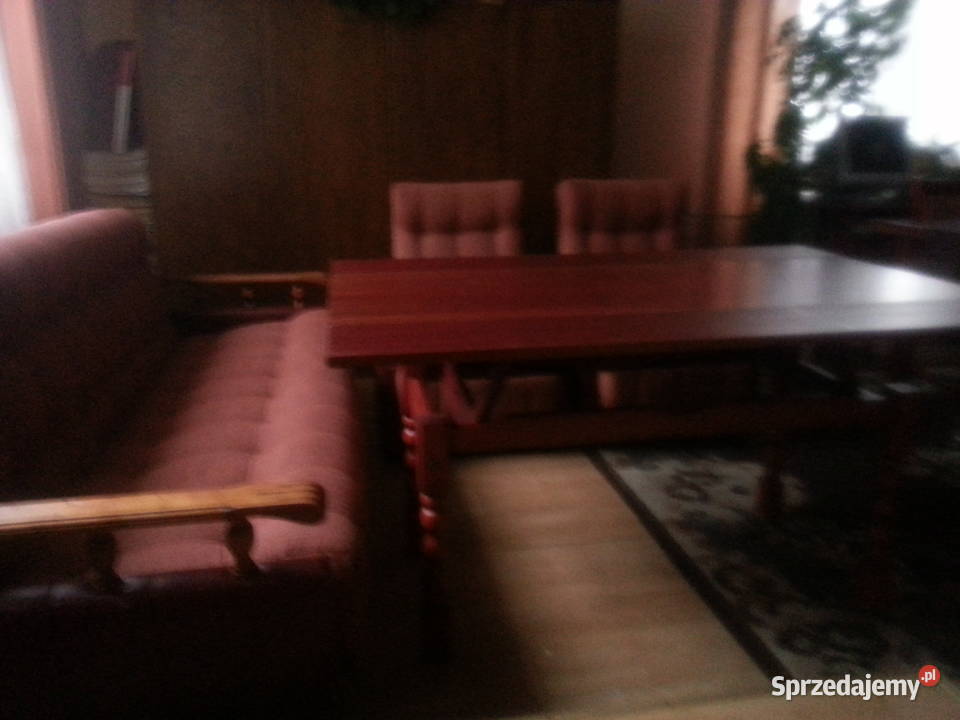 Komplet wypoczynkowy kanapafotelestół rozkładany Komplety wypoczynkowe