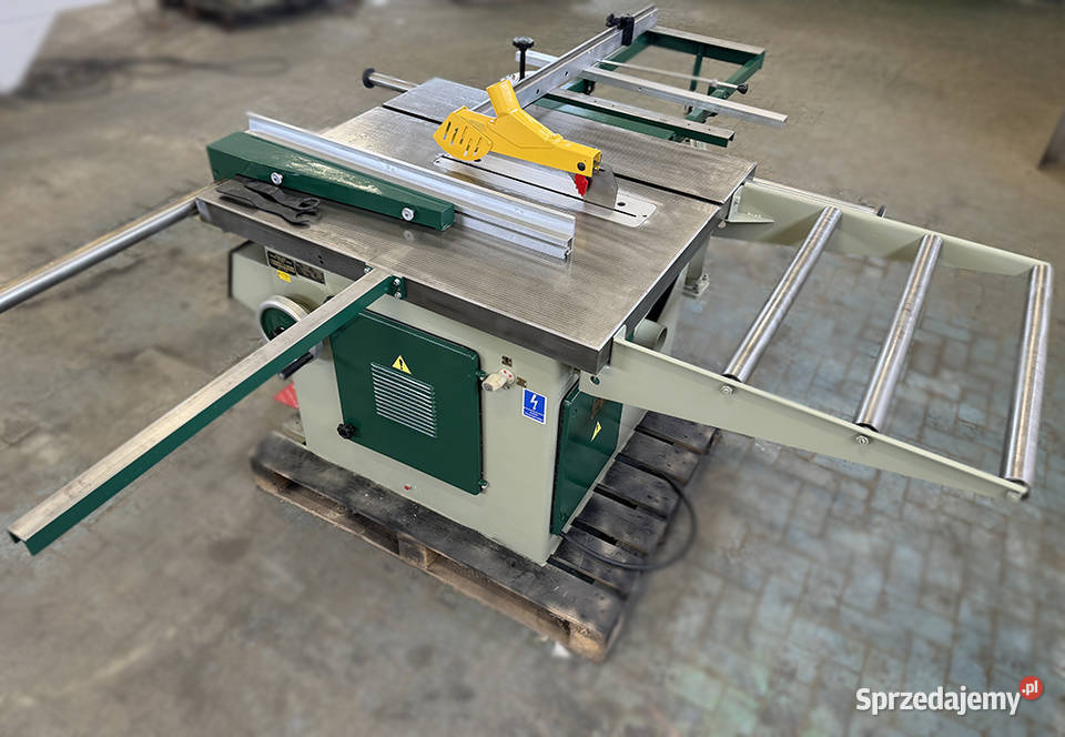 Piła tarczowa z wózkiem pilarka REMA DMLA35 pomorskie Sierakowska Huta