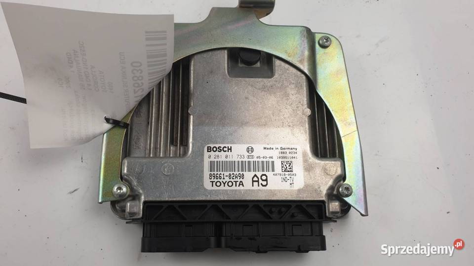 KOMPUTER SILNIKA ECU 8966102A90 COROLLA E12 osobowe kujawsko-pomorskie