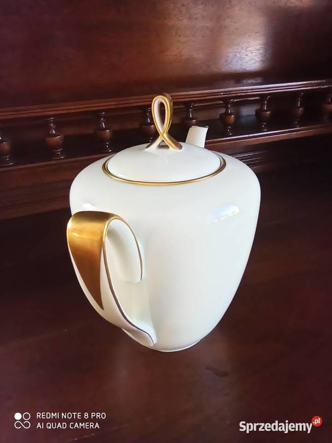 Dzbanek do kawy Manufaktura Entwurf Prof Porcelana i szkło