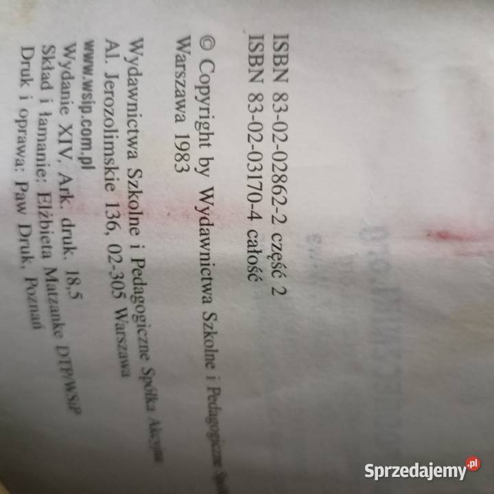 Technologia gastronomiczna książki tanie Warszawa