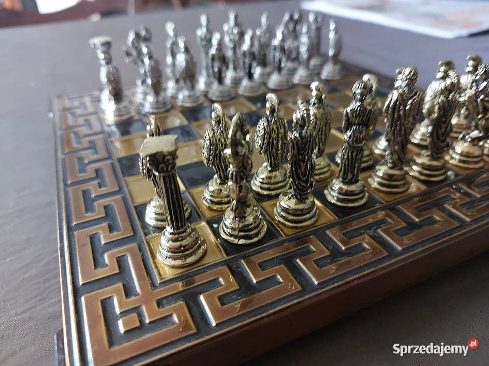 Metalowe szachy Marinakis Sosnowiec