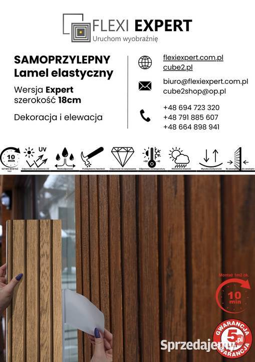 Lamel elastyczny samoprzylepny FlexiExpert 18 x Międzyrzecze