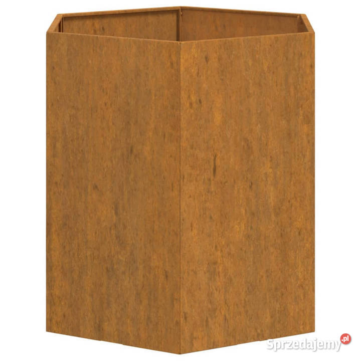 Donica rdzawa 40x40x45 stal kortenowska WM823674