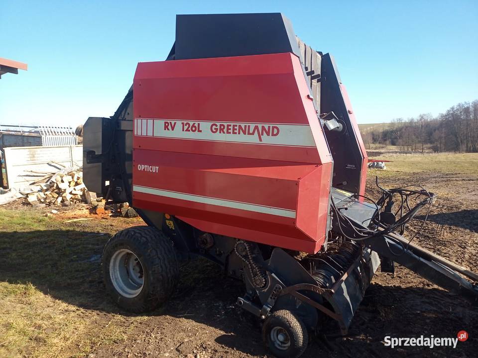 Prasa Greenland RV 126 l siatka rotor noże Opatów