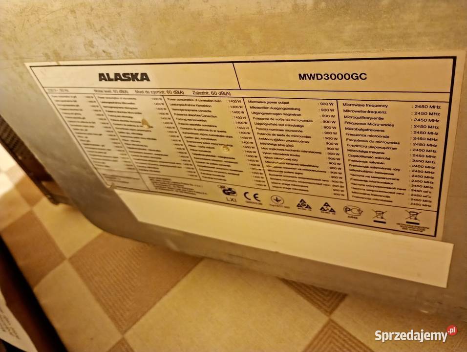 Kuchenka mikrofalowa 30 litrów małopolskie Kraków