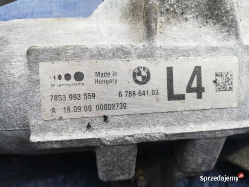 MAGLOWNICA 6788641 L4 BMW F01 F07 F10 F11 F12 kujawsko-pomorskie Osięciny