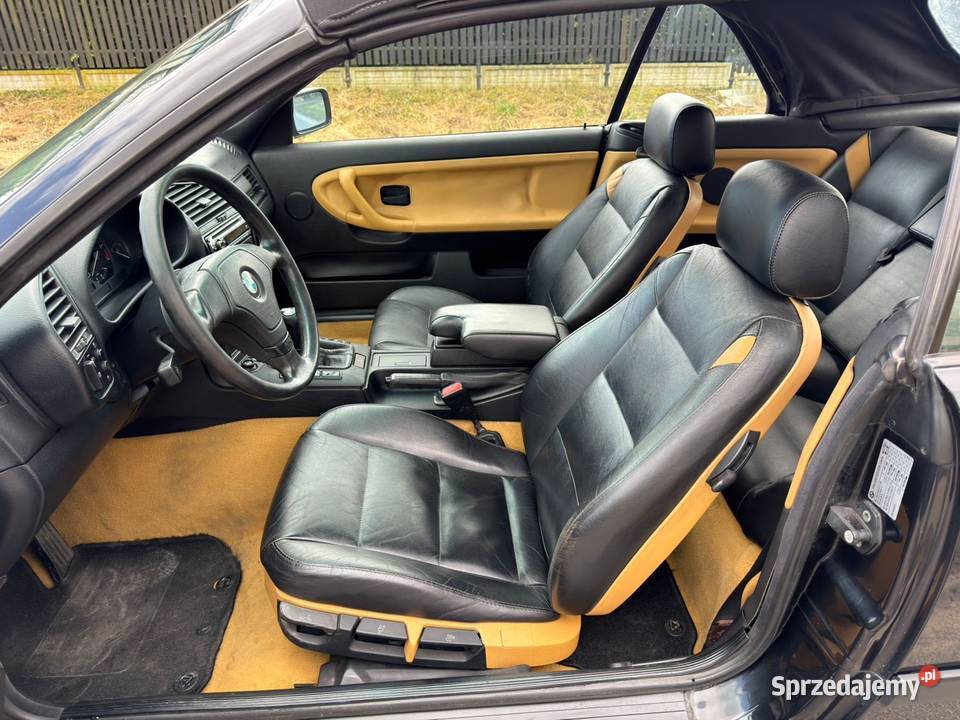 BMW e36 cabrio 320i manual 150 Nowo obszyty nieuszkodzony Stargard sprzedam