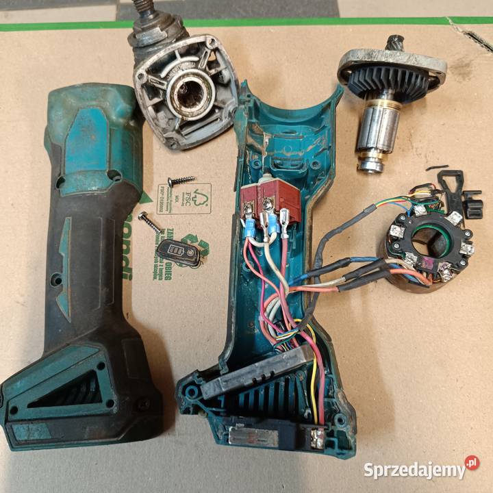 Złom szlifierek makita