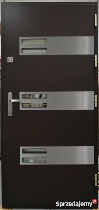 DRZWI ZEWNĘTRZNE DREWNIANE sprzedam