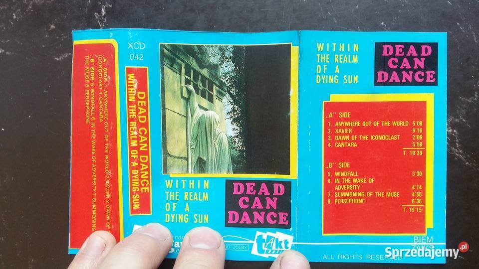 Kaseta magnetofonowa Dead can dancei Within the kaseta Siemiatycze