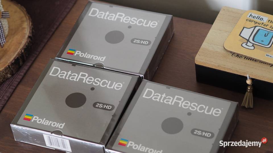 KOLEKCJONERSKIE DYSKIETKI 525 2S2D POLAROID dyskietka Cieszyn