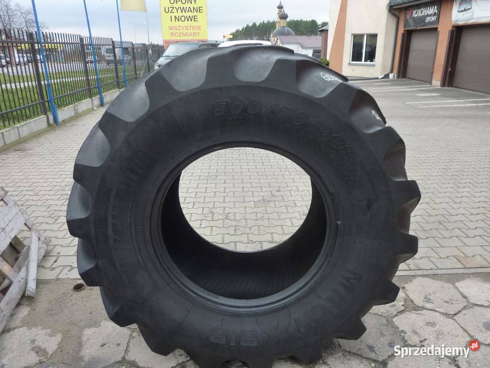 2x Opona używana rolnicza 60070R28 MICHELIN MACH podlaskie Zaścianki