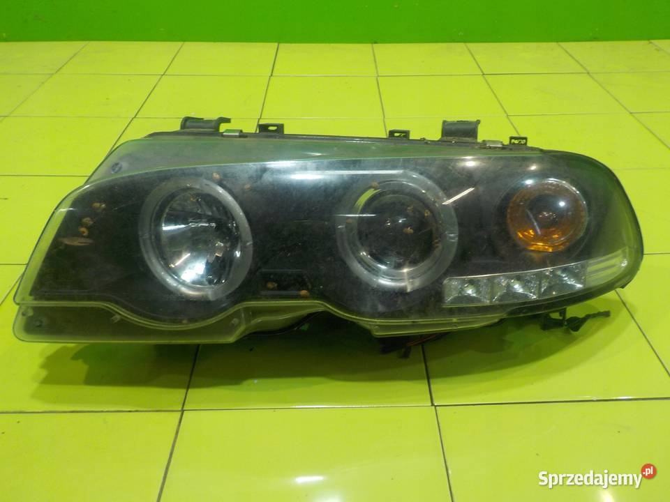 BMW 3 E46 9903 lampa lewa przod osobowe Lampy przednie Suków sprzedam
